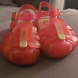 Mini melissa sandals